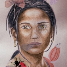 Mi Proyecto del curso: Retrato ilustrado en acuarela. Un proyecto de Bellas Artes, Ilustración digital y Pintura a la acuarela de Esteban Boza - 15.02.2020