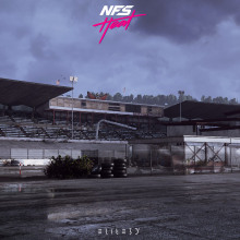 Need for Speed Heat - Speedway and Prison - Environment and Prop Art. 3D, Modelagem 3D, Videogames, 3D Design, Design de videogames, e Desenvolvimento de videogames projeto de David Chumilla - 17.02.2020