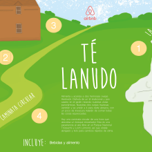 airbnb Té Lanudo. Digital Illustration project by alehueso99 - 02.19.2020