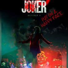 The joker poster. Traditional illustration, and Concept Art project by Yamel Minutti - 02.19.2020