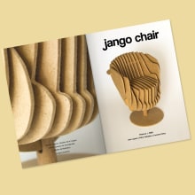 jango chair / prototipo por costillas y corte cnc. Design, Photograph, 3D, Editorial Design, Furniture Design, Making, Graphic Design, Product Design, Product Photograph, and 3D Design project by Carmen Pérez - 10.26.2018