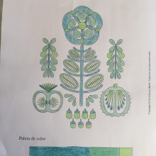 Mi Proyecto del curso: Teoría del color para proyectos textiles. Un proyecto de Bordado de Verónica Castro Watson - 25.02.2020