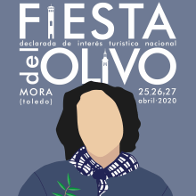 Cartel Fiesta del Olivo 2020. Mora, Toledo (PROPUESTA). Un proyecto de Diseño, Ilustración tradicional, Eventos, Diseño gráfico y Diseño de carteles de Jose María Aguado - 26.02.2020