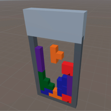 Tetris con Realidad Aumentada. Un proyecto de 3D, Animación, Diseño de juegos, Animación 3D, Unit y Desarrollo de videojuegos de Marco Antonio Gómez Ramírez - 19.10.2019