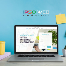 Creation.ipso-web.com - página web. UX / UI, Marketing, Web Design, Desenvolvimento Web, Infografia, Criatividade, Marketing digital, CSS, HTML, JavaScript, Design digital, e E-commerce projeto de IPSO WEB - 10.10.2007