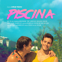 Poster Design and Editing : Piscina Short Film. Design de cartaz, e Edição de vídeo projeto de Borja Muñoz Gallego - 01.03.2020
