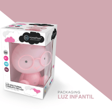 Packaging Luces Infantiles HomePluss. Design gráfico, e Packaging projeto de Mary Marco - 03.03.2020