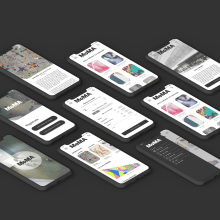 Diseño App MoMa. Un proyecto de UX / UI, Diseño gráfico y Diseño de apps de Bel Llull - 08.06.2019