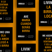 Birralala: Publicidad. Un progetto di Pubblicità, Br, ing, Br, identit, Graphic design, Packaging, Cop, writing, Naming e Design di poster  di Bel Llull - 24.01.2020