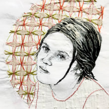 Mi Proyecto del curso: Creación de retratos bordados. Un proyecto de Bordado de Letizia Rossi - 05.03.2020