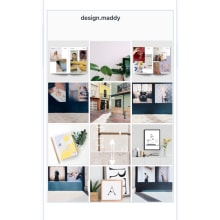 Mi Proyecto del curso: Estrategia de marca en Instagram – @design.maddy Ein Projekt aus dem Bereich Instagram und Fotografie für Instagram von Magdalena Chillida Albesa - 06.03.2020