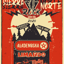  Festival Sierra Norte. Een project van Grafisch ontwerp van Jaime Aguado - 09.03.2020
