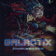 portada libro ilustrado Galactix. Editorial Design, and Children's Illustration project by Alexander Fábrega Cogley - 03.09.2020