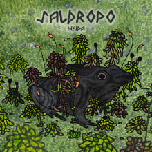 Saldropo NEIPA. Traditional illustration, and Product Design project by Calamar Cuchara - 02.14.2020
