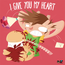 San Valentin. Character Design, Vector Illustration, and Creativit project by Barhlo - 02.14.2020
