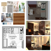 Mi Proyecto : Dormitorio . Un proyecto de Diseño de interiores de Alejandra Archila - 18.03.2020