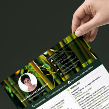 Curriculum vitae - Integradora social. Editorial Design, Graphic Design & Information Design project by Bruno Sola - 07.26.2016