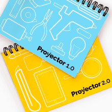 Proyector 1.0/2.0 - Manual de instrucciones. Projekt z dziedziny Grafika ed, torska, Projektowanie gier, Architektura informacji, Projektowanie informacji, T, pografia, Infografika, Grafika wektorowa i Komunikacja użytkownika Viky Cina - 17.03.2019
