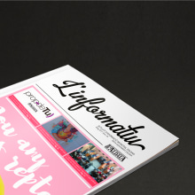 Revista L'informatiu nº 95 — Diseño Editorial. Un proyecto de Diseño, Br, ing e Identidad, Diseño editorial y Diseño gráfico de Valeria Gemelli - 14.05.2017