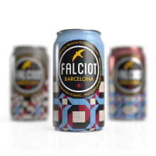 Diseño Cervezas Fasciot Made in Barcelona. Br, ing e Identidade, Design gráfico, Packaging, Naming, Criatividade, Design de logotipo, e 3D Design projeto de jordi ferrandiz - 23.03.2020