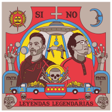 Leyendas legendarias FNTK. Ilustração tradicional projeto de Christian López Prado - 23.03.2020