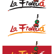 Logo La Fideuá. Un proyecto de Diseño gráfico de Diego Jiménez - 04.03.2014