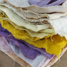 Mi Proyecto del curso: Teñido textil con pigmentos naturales. Un proyecto de Creatividad de Cristina Cabrera - 23.03.2020