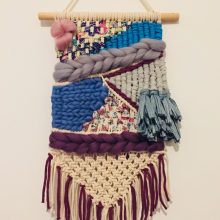 Mi Proyecto del curso: Introducción al macramé: creación de un tapiz decorativo. Un proyecto de Macramé de Noemi Brunelli - 26.03.2020