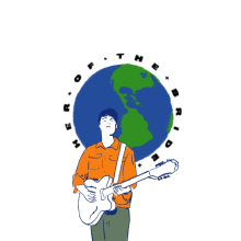 Ezra Koenig - Vampire Weekend. Traditional illustration, Animation, 2D Animation, and Creativit project by gonzalo - 03.26.2020