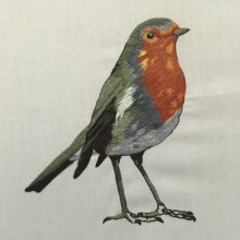 Mi Proyecto del curso: Pintar con hilo: técnicas de ilustración textil. Bordado projeto de Stephany Alzate - 28.03.2020