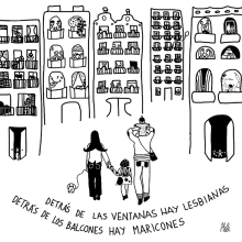Viñetas sobre Género para LGTBI - Barcelona. Un proyecto de Ilustración tradicional e Ilustración digital de Melissa Paolini K. - 19.01.2019