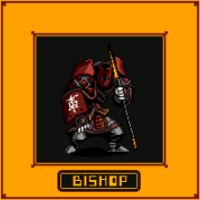Bishop - Basado en ilustración de Thaigraff Nat. Pixel Art project by kaonashi - 03.29.2020
