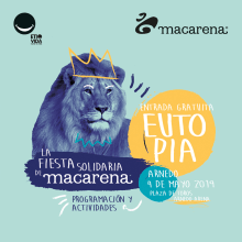 La Fiesta Solidaria de Macarena. Art Direction, Graphic Design, Creativit, and Poster Design project by Sara Tarazona Yustes - 03.30.2020