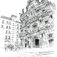 Ciudades amuralladas. Un proyecto de Dibujo e Ilustración arquitectónica de Luis Ruiz Padrón - 30.03.2020