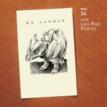 Ex libris. Un proyecto de Dibujo de Luis Ruiz Padrón - 30.03.2020