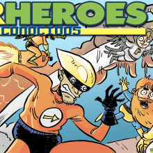 Mi Proyecto del curso: Humor gráfico: Superhéroes poco conocidos. Comic, and Graphic Humor project by Jordi Riba Gomez - 03.15.2020