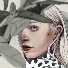 NUMEN XI. Un proyecto de Ilustración digital, Ilustración de retrato, Dibujo de Retrato y Dibujo digital de Elena Garnu - 02.04.2020