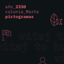 Marte_2330_Pictogramas Ein Projekt aus dem Bereich Traditionelle Illustration, Grafikdesign, Piktogrammdesign und Digitales Design von Joel Miralles Meneses - 02.04.2020