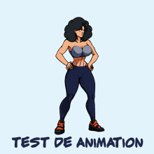 Test Animación con Clickteam Fusion 2.5 . Un proyecto de Animación 2D y Videojuegos de Luis Fernando Maestre Zambrano - 05.04.2020