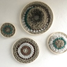 Mi Proyecto del curso: Tejido en telar circular. Decoration, Fiber Arts, and DIY project by Gabriela Contreras - 04.07.2020