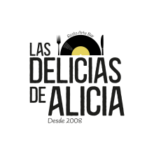 Las delicias de Alicia, restaurant. Un proyecto de Br e ing e Identidad de Milena Boff - 19.12.2019