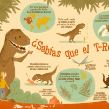 My friend T-Rex. Un proyecto de Ilustración infantil de Cris Ramos - 07.04.2020