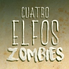 Cuatro Elfos Zombies. Un proyecto de Ilustración tradicional, Diseño de personajes, Diseño gráfico, Ilustración digital y Estampación de Carlos Lozada - 10.04.2020