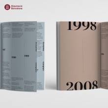 Editorial / 40 years Can Lleonart "Dip. Barcelona" . Editorial Design project by Laura Padrisa Navarro - 04.10.2020