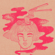 Soye, Korean eas - eat. Un proyecto de Ilustración tradicional, Br, ing e Identidad y Diseño gráfico de Susana Ríos - 11.04.2020