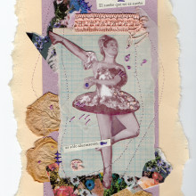 Mi Proyecto del curso: Técnicas de bordado experimental sobre papel. Um projeto de Moda, Colagem e Bordado de Annie Najarro - 13.04.2020