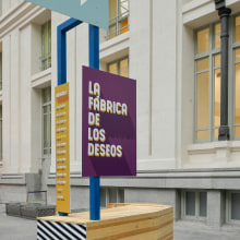 La Fábrica de los Deseos. Un proyecto de Diseño, creación de muebles					, Diseño gráfico y Escenografía de María Carmona Díaz - 20.12.2019