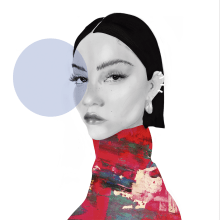 Mi Proyecto del curso: Retrato con lápiz, técnicas de color y Photoshop. Un proyecto de Diseño gráfico, Ilustración digital e Ilustración de retrato de Pilar Y Atienza - 14.04.2020
