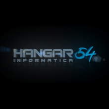 Hangar 54 Informatica - Marca. 3D, Br, ing e Identidade, Modelagem 3D, e Marketing digital projeto de Alan Gonzalez - 14.04.2020
