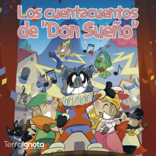 Los Cuenta Cuentos de "Don Sueño". Animation, Vector Illustration, 2D Animation, Digital Illustration, and Children's Illustration project by Jesús Briosso - 04.01.2020